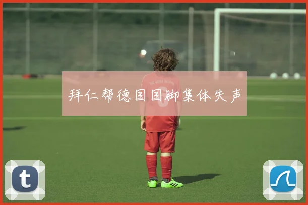 拜仁帮德国国脚集体失声